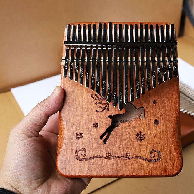 17-Note Kalimba Thumb Piano for Easy Beginner Music