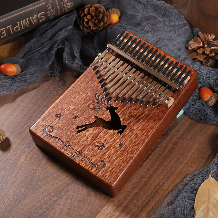 17-Note Kalimba Thumb Piano for Easy Beginner Music