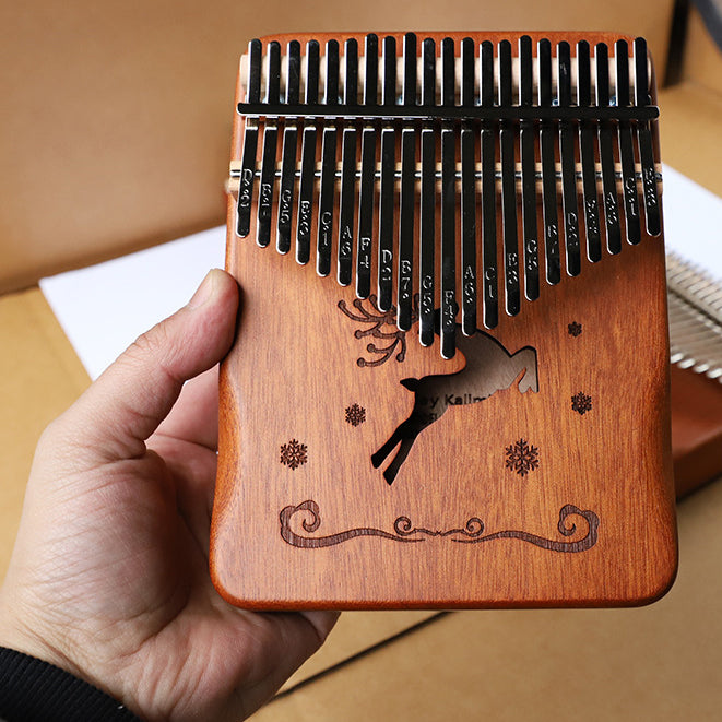 21-Note Kalimba Finger Piano for Easy Beginner Playing