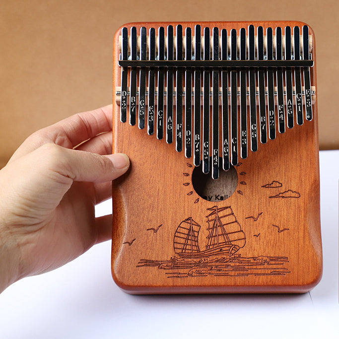 21-Note Kalimba Finger Piano for Easy Beginner Playing