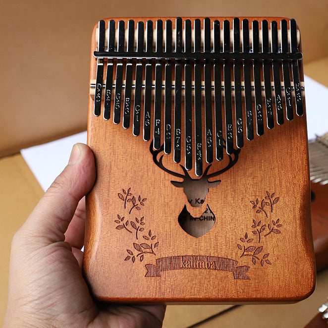 21-Note Kalimba Finger Piano for Easy Beginner Playing