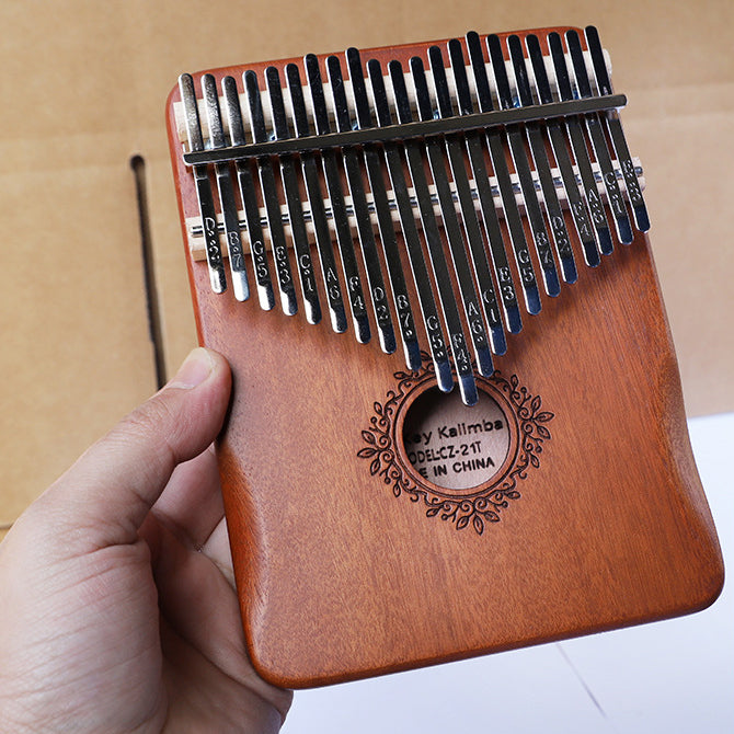 21-Note Kalimba Finger Piano for Easy Beginner Playing