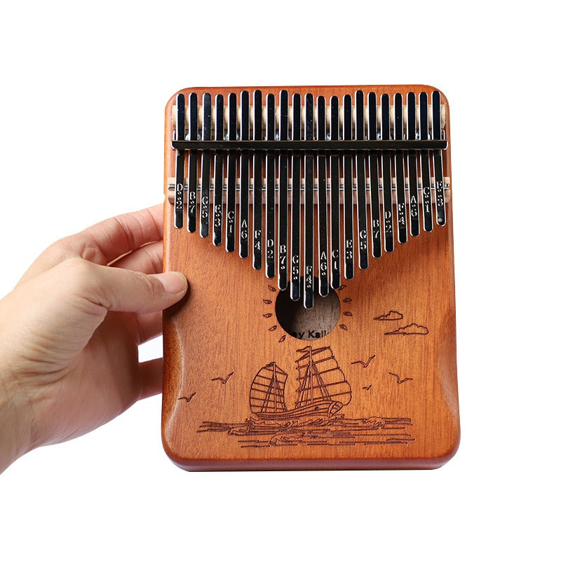 21-Note Kalimba Finger Piano for Easy Beginner Playing