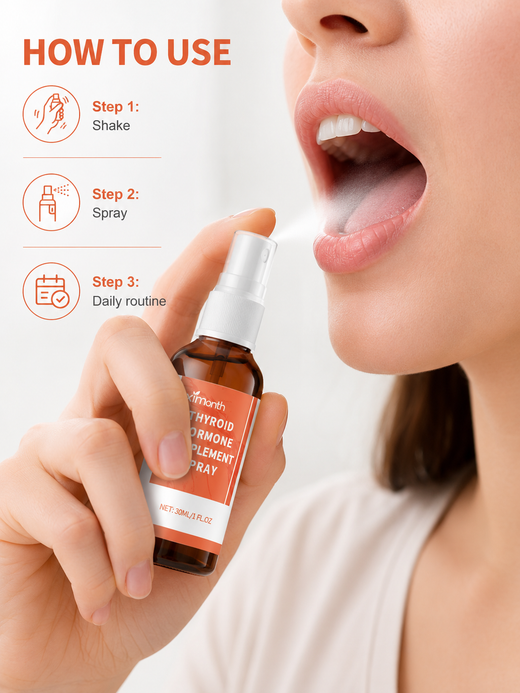 Thyroid Support Spray — Mood, Energy & Metabolism Booster