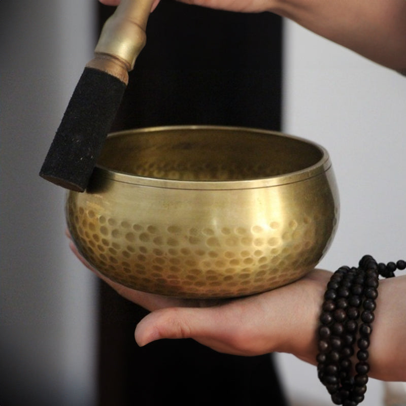 Tibetan Singing Bowl for Calming Meditation Tones