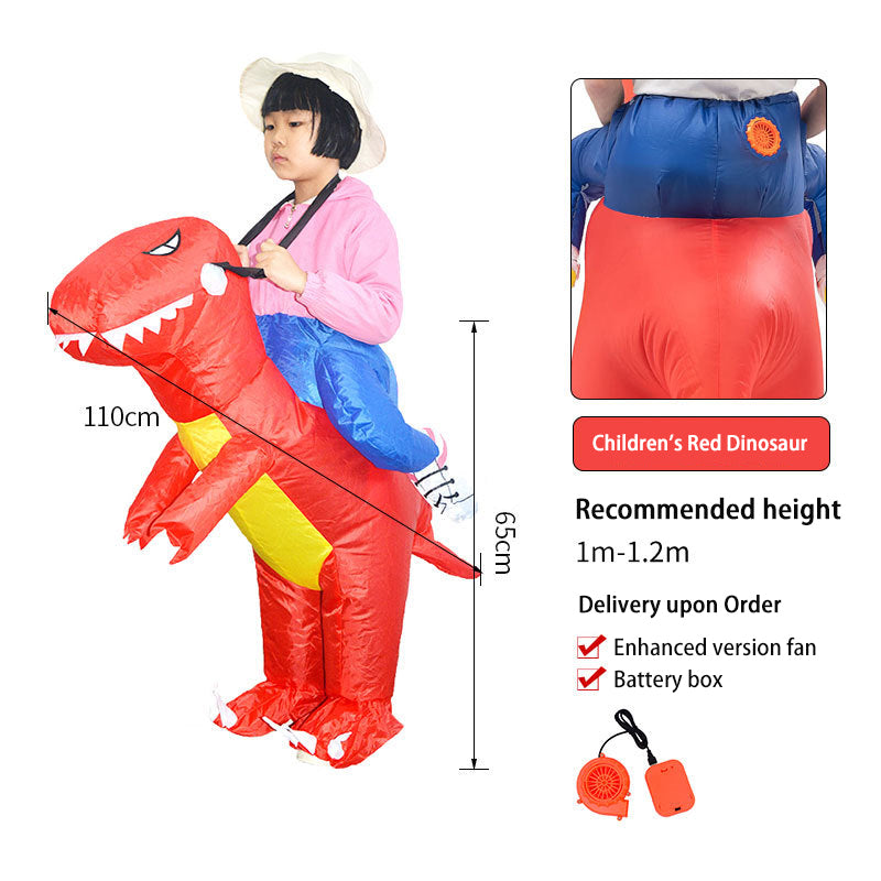 Inflatable T-Rex Costume for Hilarious Party Moments