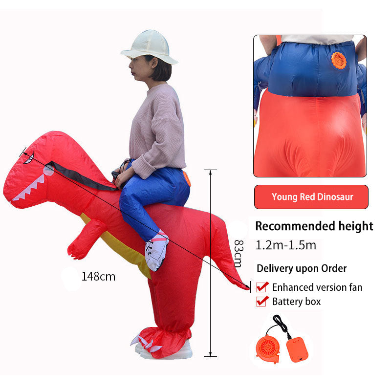 Inflatable T-Rex Costume for Hilarious Party Moments