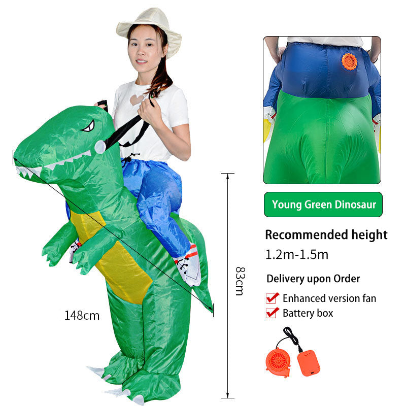 Inflatable T-Rex Costume for Hilarious Party Moments