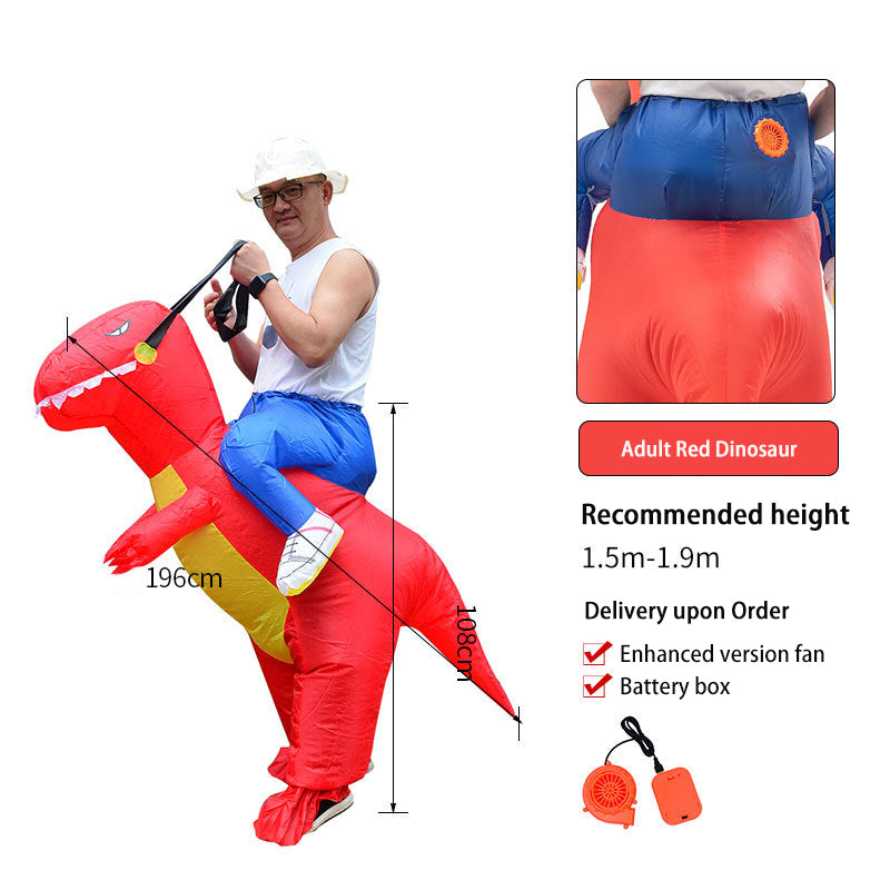 Inflatable T-Rex Costume for Hilarious Party Moments