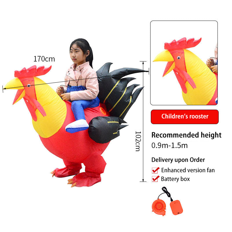 Inflatable T-Rex Costume for Hilarious Party Moments