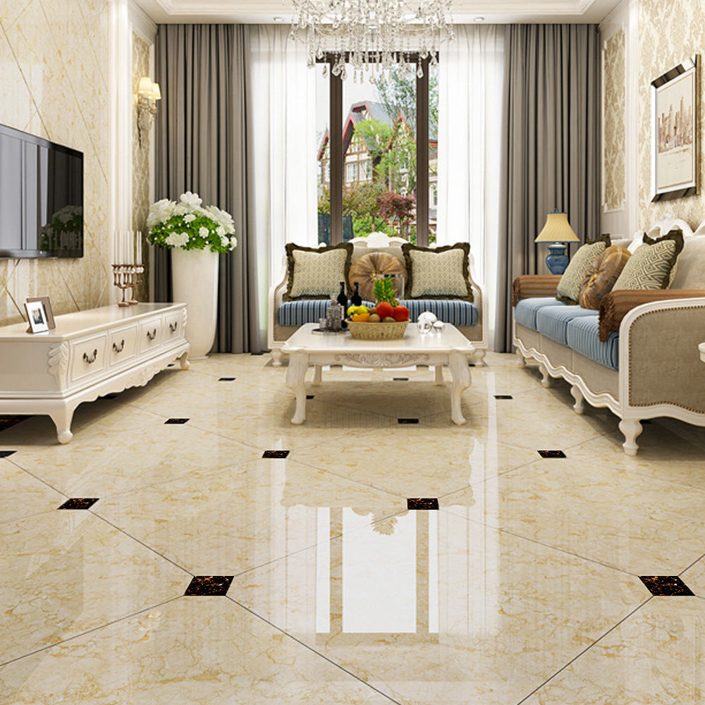 Decorative Floor Tile Stickers for Instant Makeovers