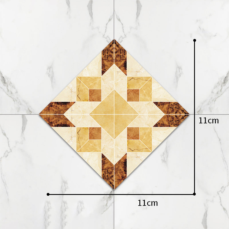 Decorative Floor Tile Stickers for Instant Makeovers