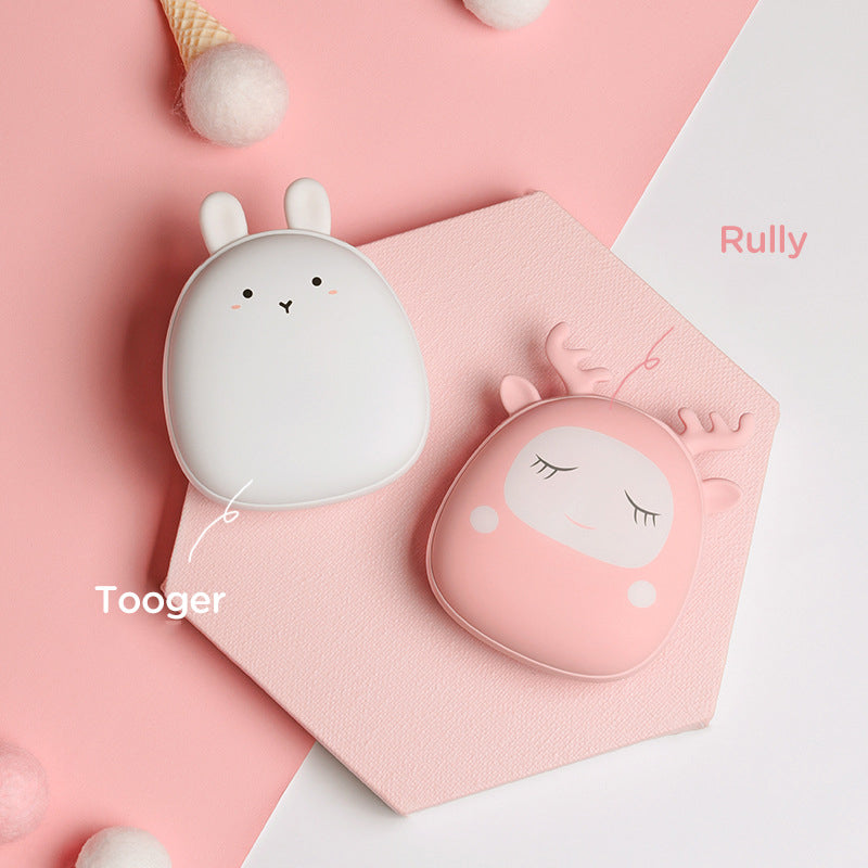 Rechargeable Deer Hand Warmer and 4000mAh Power Bank