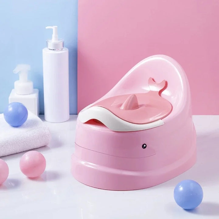 Portable Toddler Potty With Stable Odor-Reducing Cover