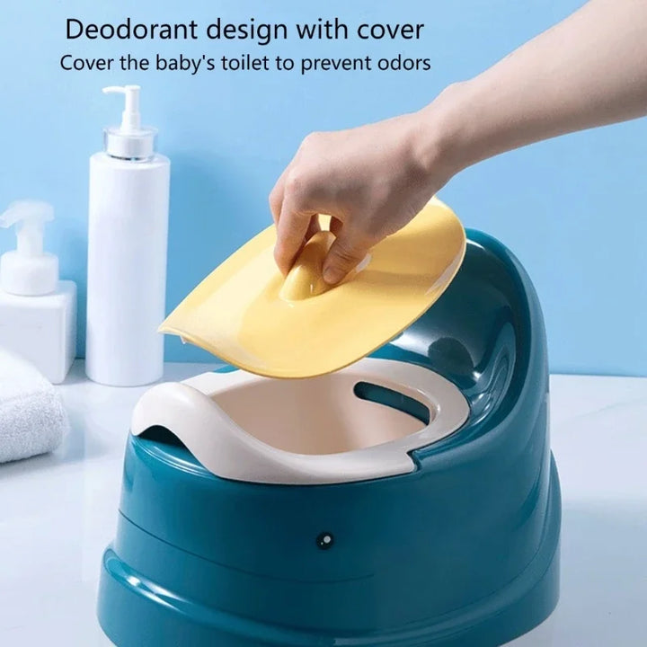 Portable Toddler Potty With Stable Odor-Reducing Cover