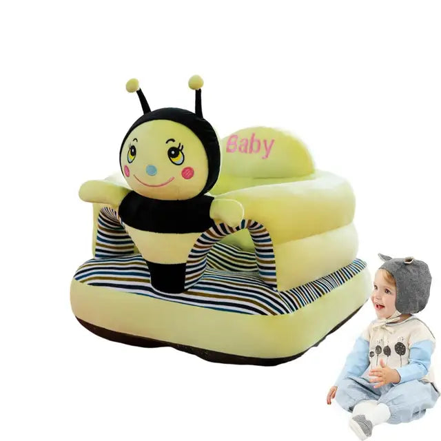 Toddler Floor Seat With Cushioned All-Around Support