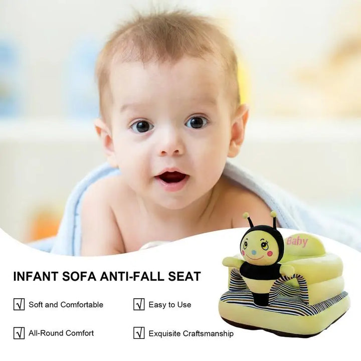 Toddler Floor Seat With Cushioned All-Around Support