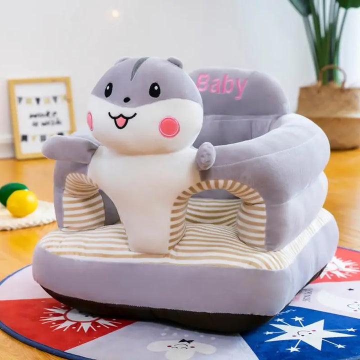 Toddler Floor Seat With Cushioned All-Around Support