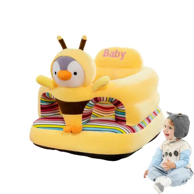 Toddler Floor Seat With Cushioned All-Around Support