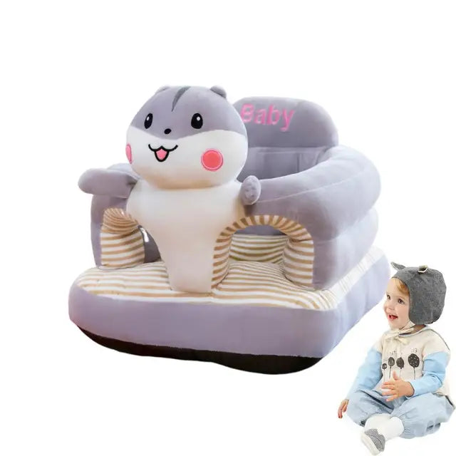 Toddler Floor Seat With Cushioned All-Around Support