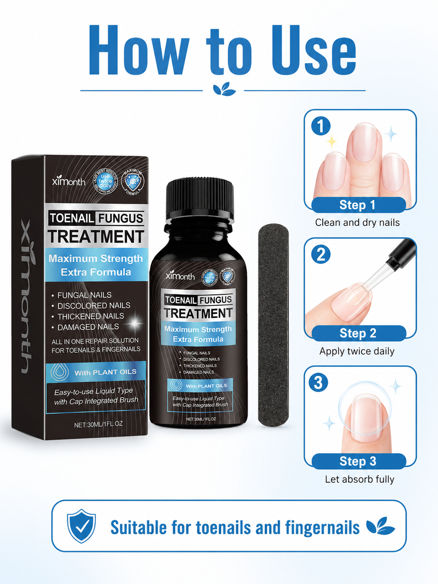 Toenail Fungus Treatment — Maximum Strength Repair