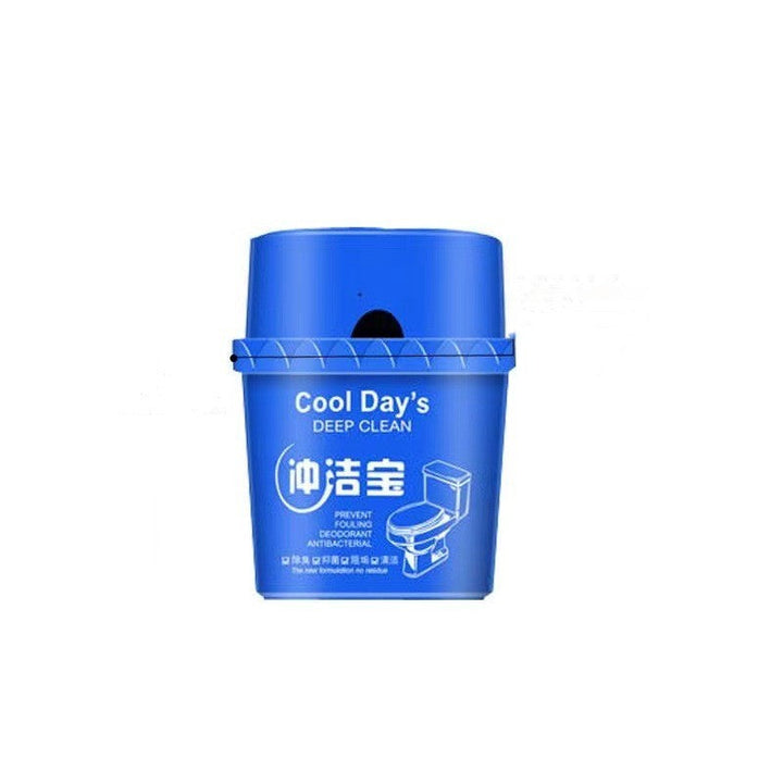 Toilet Bowl Cleaner Block That Deodorizes Each Flush