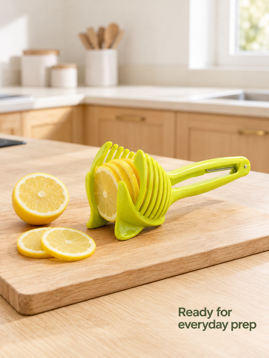 Tomato Slicer Clip for Tomatoes, Lemons and Potatoes