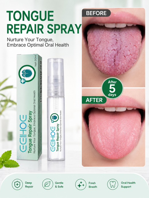 Tongue Repair Spray — Transform to a Healthy Pink Tongue