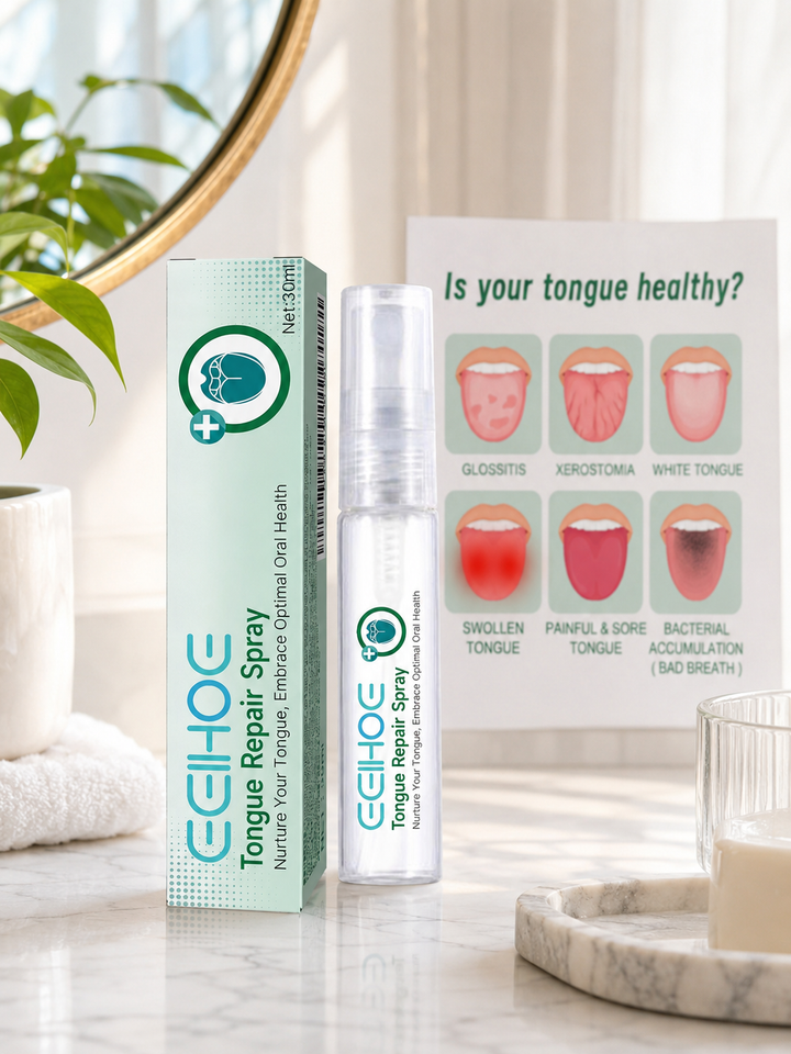 Tongue Repair Spray — Transform to a Healthy Pink Tongue