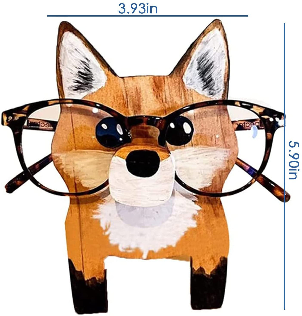 Wooden Glasses Stand: Cute Space-Saving Eyewear Display