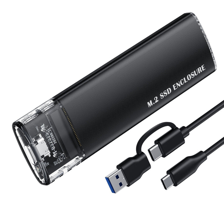 Tool-Free NVMe M.2 SSD Enclosure USB-C 3.1 Portable