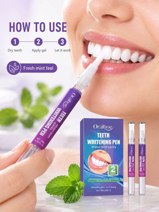 Teeth Whitening Pen — Professional Brightening Anytime