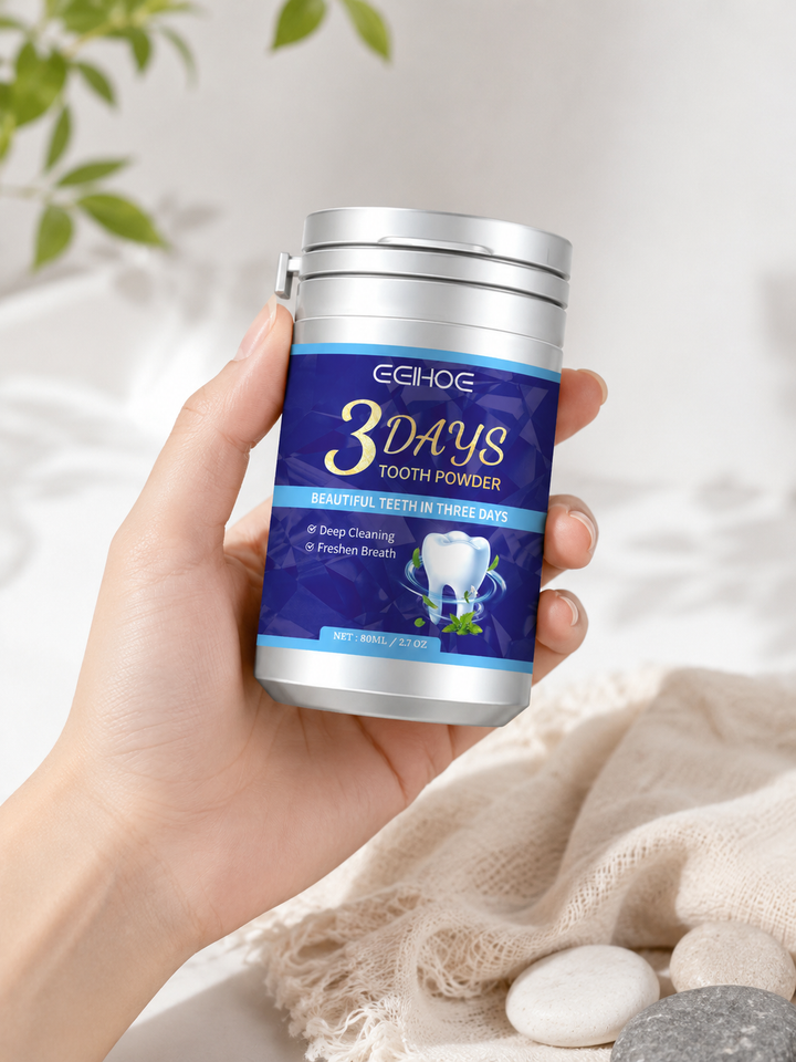 Tooth Cleaning Powder — Whitening & Tartar Removal in 3 Days