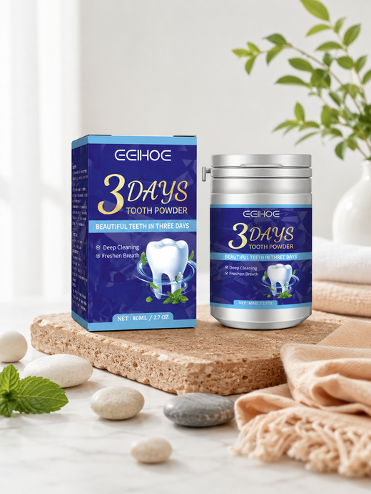 Tooth Cleaning Powder — Whitening & Tartar Removal in 3 Days