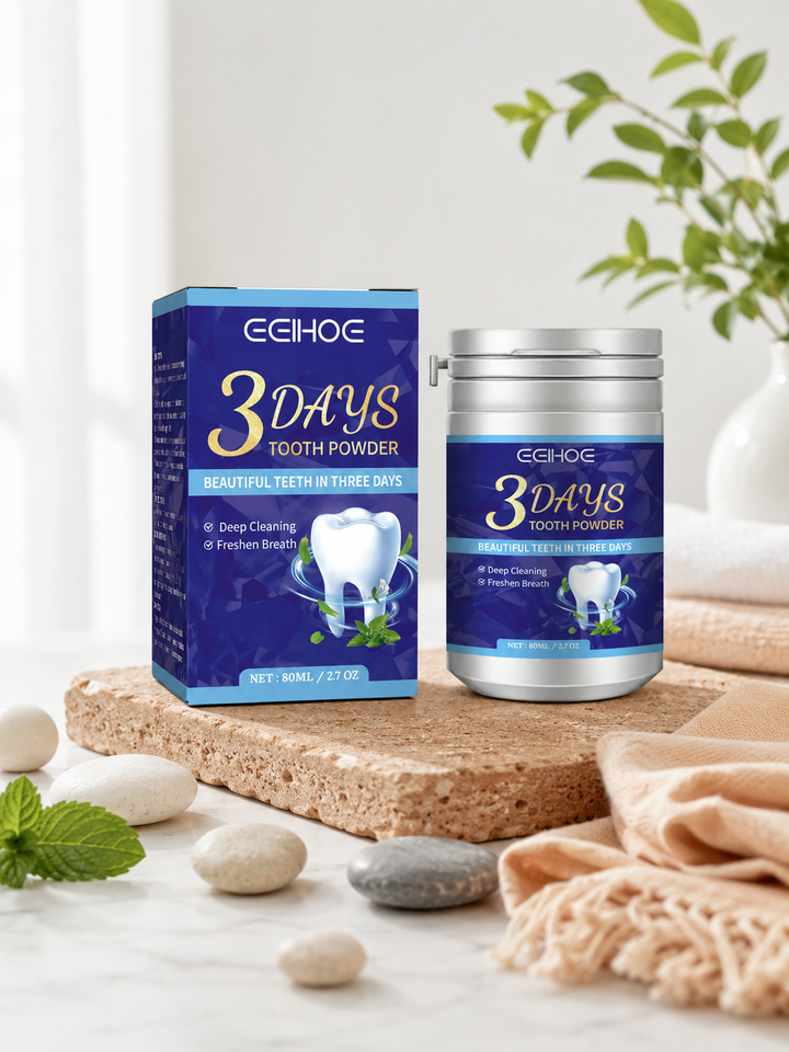 Tooth Cleaning Powder — Whitening & Tartar Removal in 3 Days