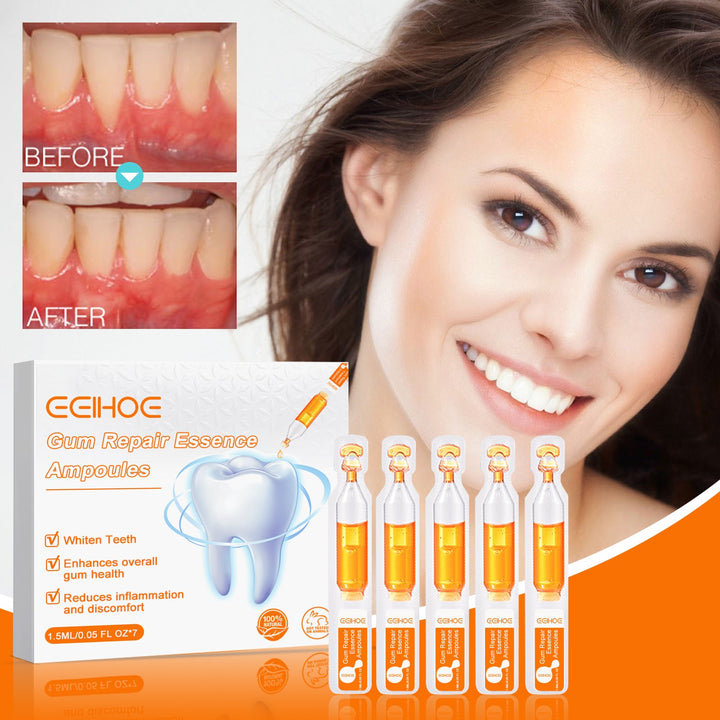 Gum Care Essence Ampoules for Cleaner-Looking Teeth
