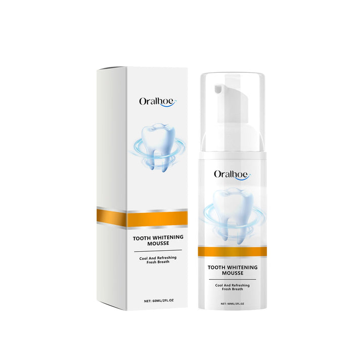 Tooth Whitening Mousse for a Brighter, Fresher Smile