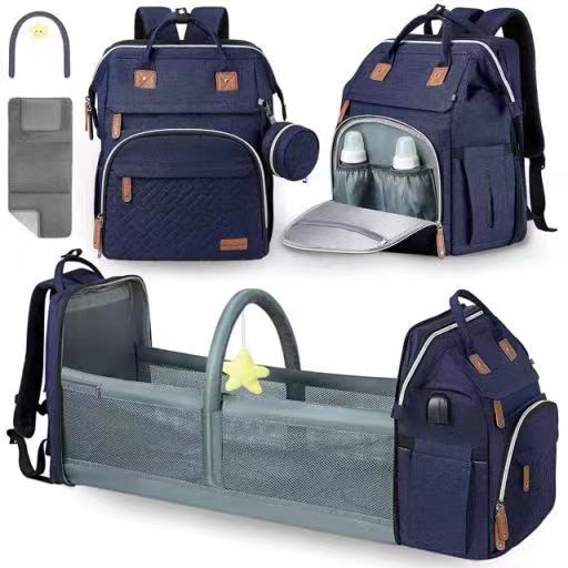 Diaper Backpack Crib for Organized Baby Travel Care