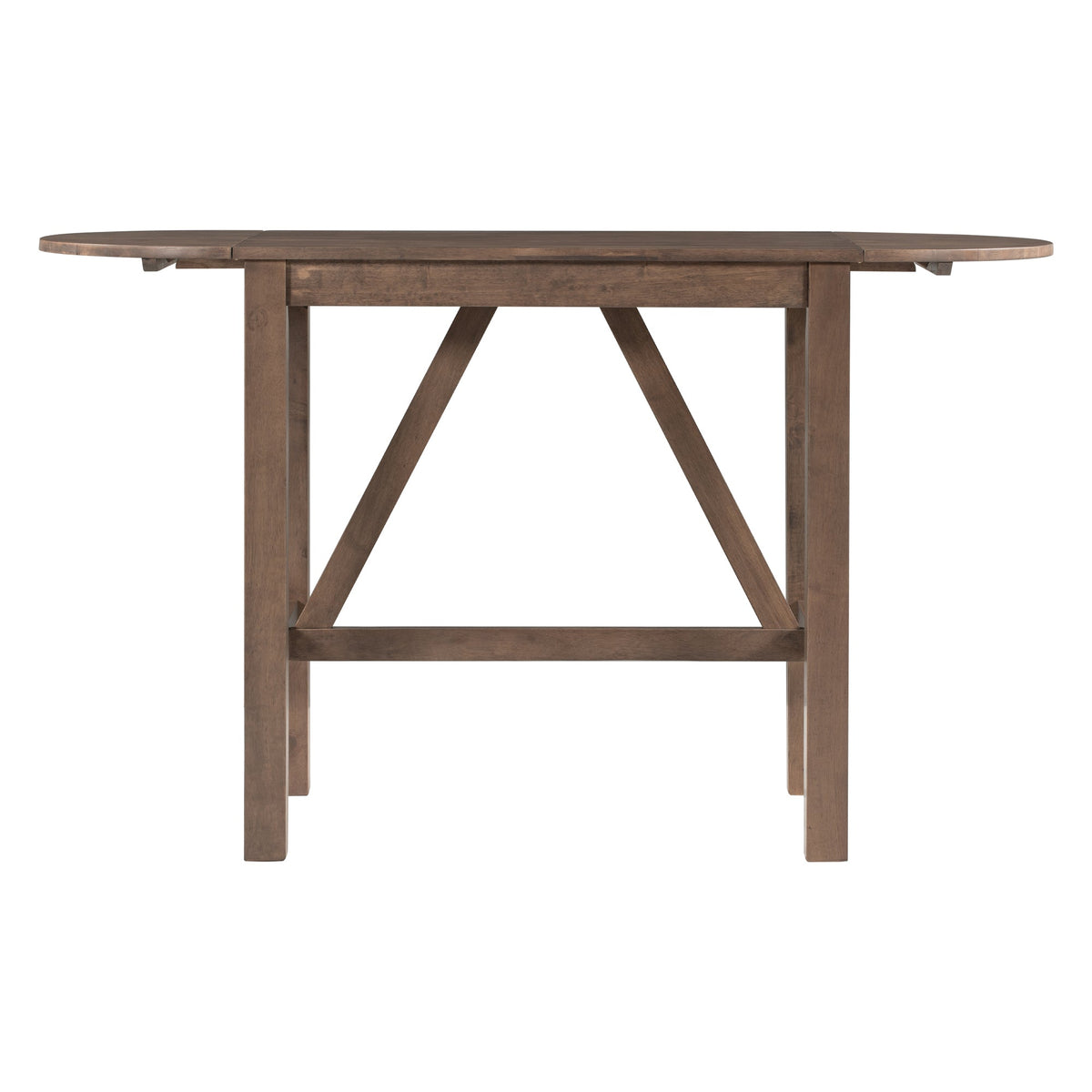 Counter Height Drop Leaf Dining Table Set for Small Spaces
