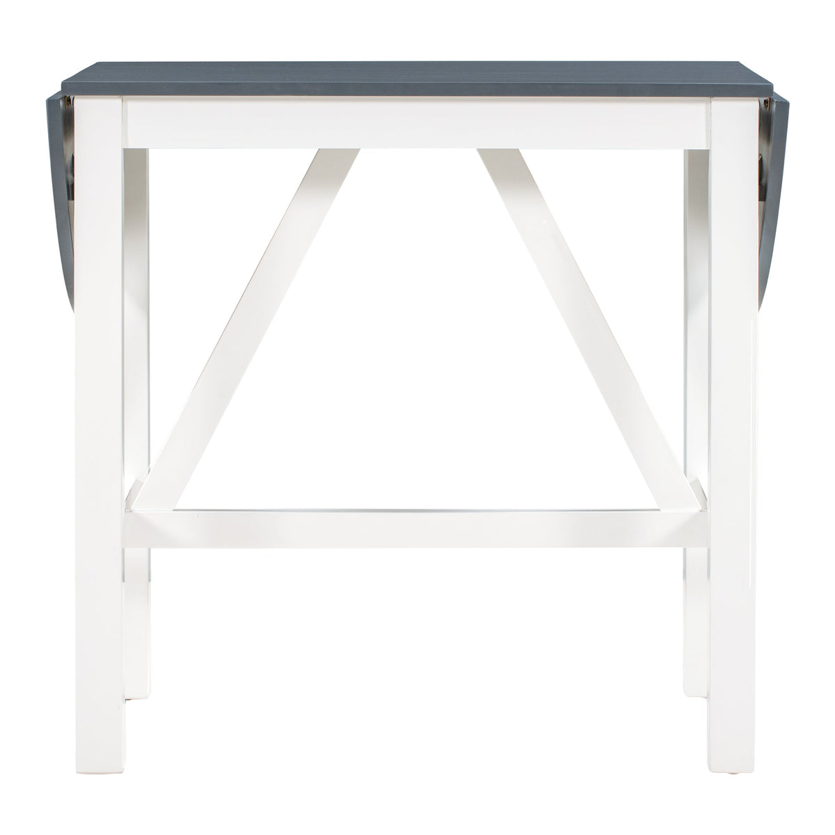 Counter Height Drop Leaf Dining Table Set for Small Spaces