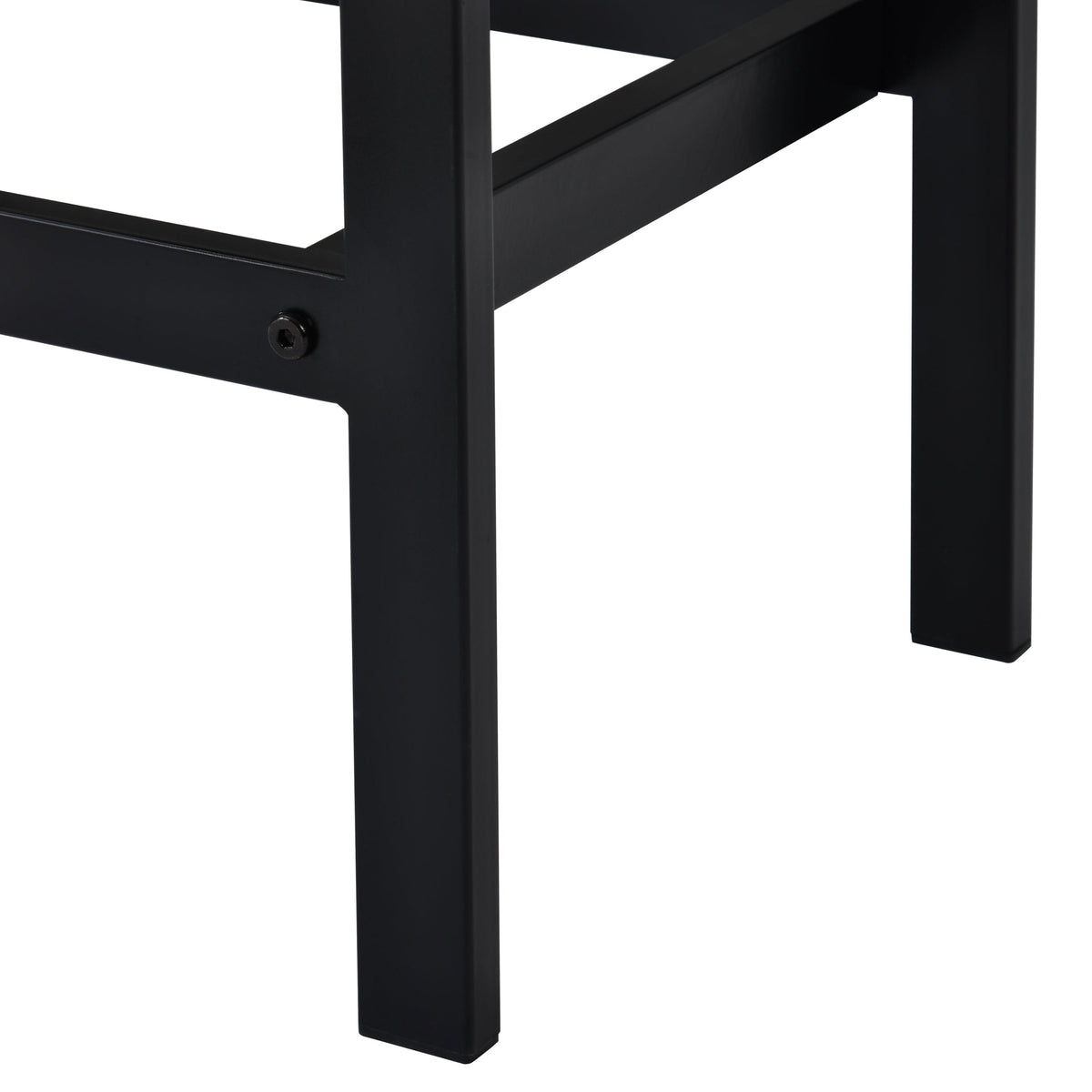 Counter Height Dining Set with 3 Stools for Small Spaces
