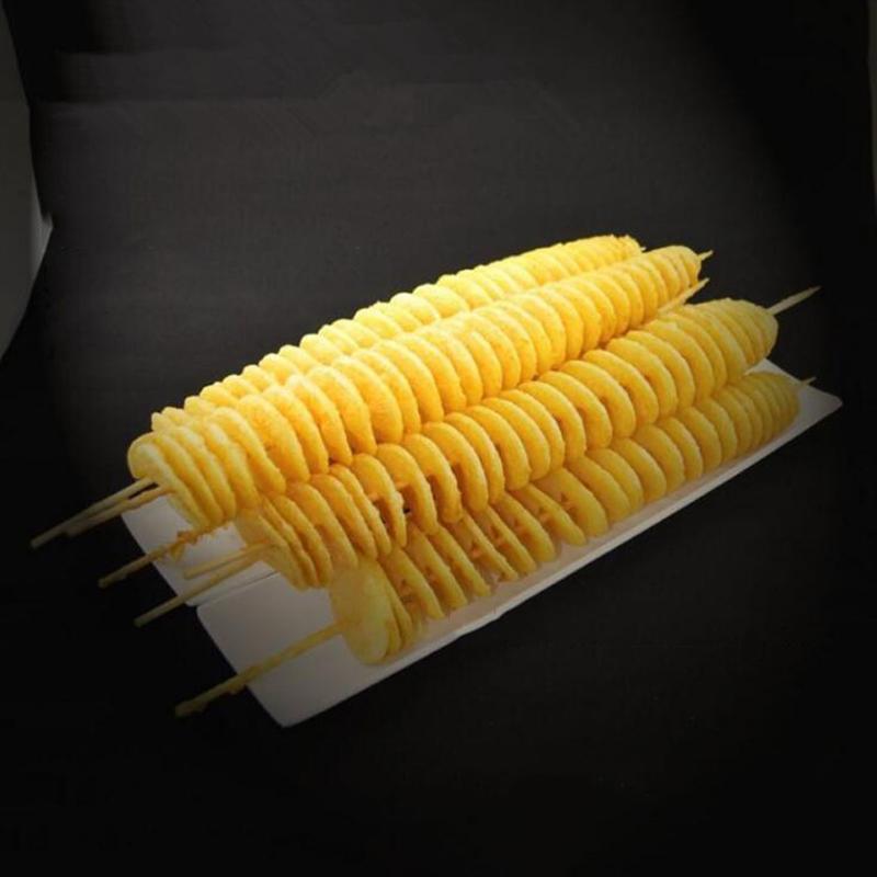 Spiral Potato Cutter with 4 Stainless Steel Spits