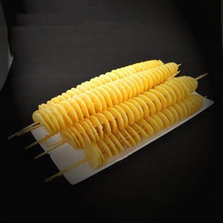 Spiral Potato Cutter with 4 Stainless Steel Spits