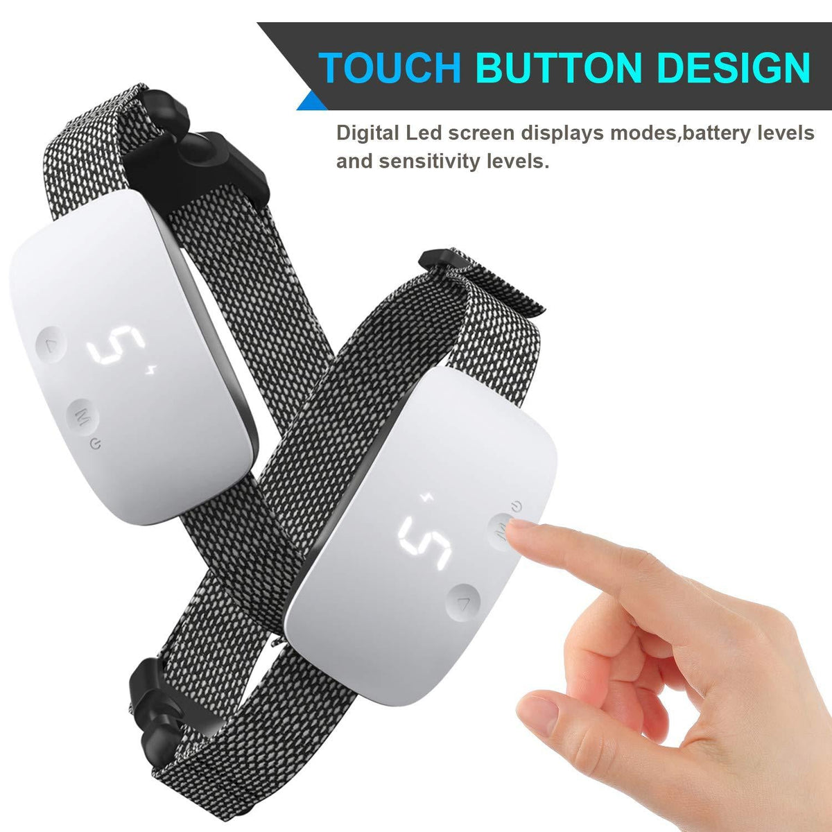 Automatic Bark Control Collar With Smart Detection