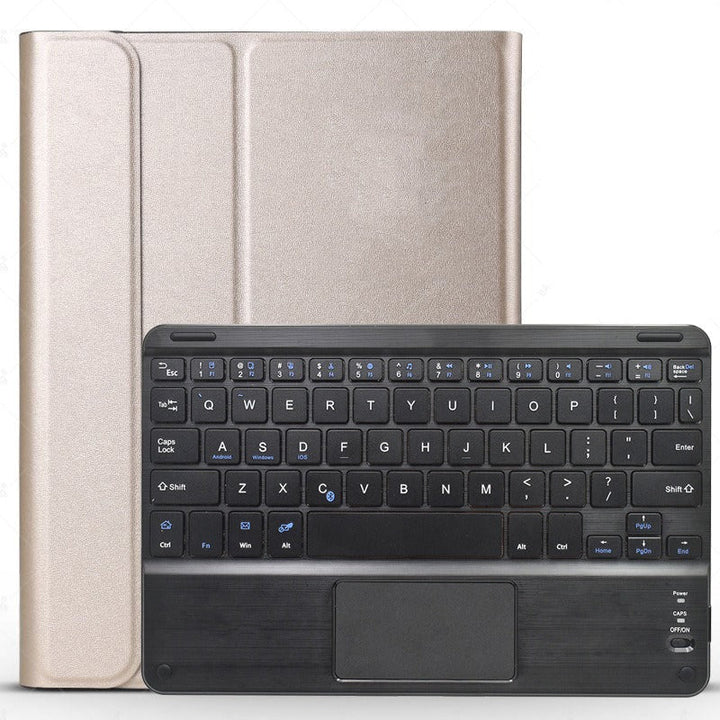 Backlit Bluetooth Keyboard Case with Touchpad for Tablet