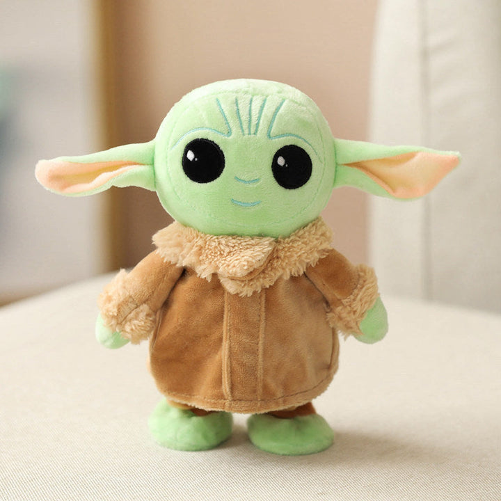 Interactive Baby Yoda Plush Toy That Talks And Walks