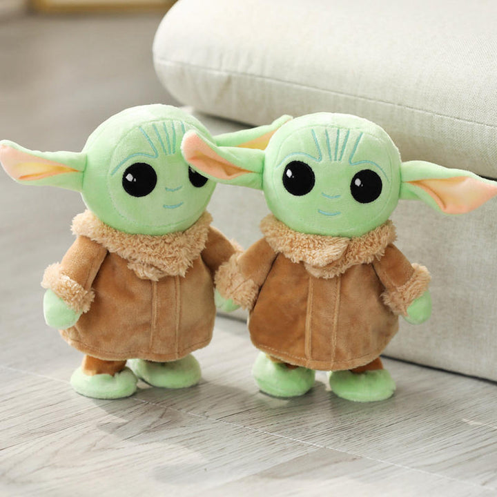 Interactive Baby Yoda Plush Toy That Talks And Walks