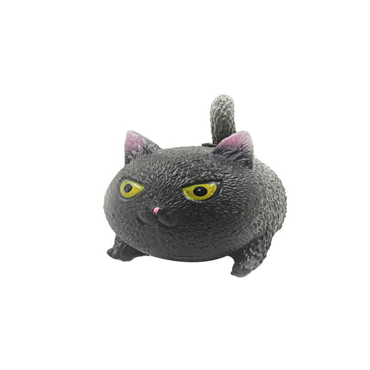 Angry Cat Stress Relief Toy for Playful Desk Breaks