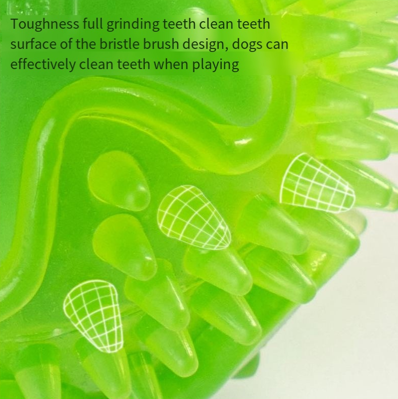 Dog Dental Chew Toy for Bouncy, Interactive Playtime