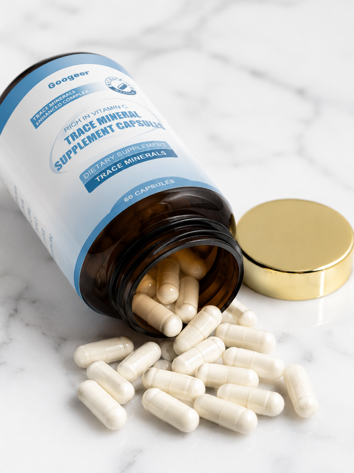 Trace Mineral Supplement Capsules with Vitamin C